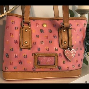 Dooney & Bourke Pink Tote/Shoulder Bag